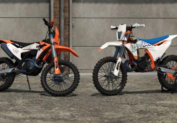 Мод KTM 350 EXCF версия 1.0.0.0 для Farming Simulator 2025