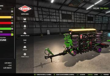 Мод Kuhn ESPRO 6000 Edit версия 1.0.0.0 для Farming Simulator 2025