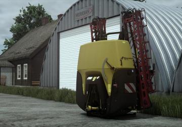 Мод Kverneland iXter B18 Yellow версия 1.0.0.0 для Farming Simulator 2025