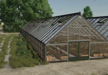 Мод Large Glass Greenhouse Package версия 1.1.0.0 для Farming Simulator 2025