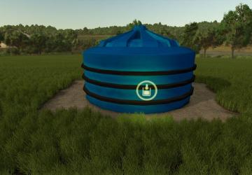Мод Large Water Tank версия 1.1.0.0 для Farming Simulator 2025