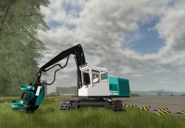 Мод Лесоповальная машина версия 2.0 для Farming Simulator 2025 (v1.17)
