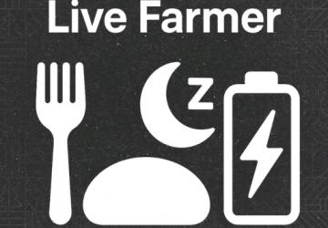 Мод Live Farmer версия 1.5 для Farming Simulator 2025 (v1.14)