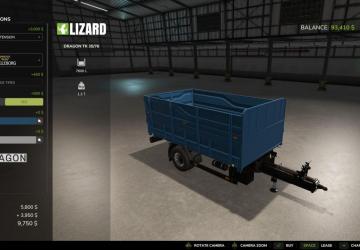 Мод Lizard Dragon Trailer Kit версия 1.0.0.0 для Farming Simulator 2025