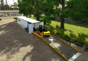 Мод Loading Ramp With Dock Leveler версия 1.0.0.0 для Farming Simulator 2025