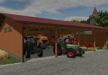 Мод Machine Barn версия 1.0.0.0 для Farming Simulator 2025