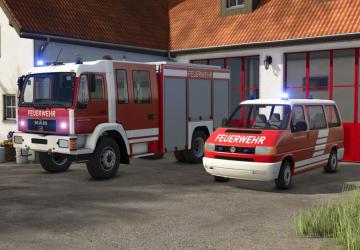 Мод MAN L2000 fire engine версия 1.0.0.0 для Farming Simulator 2025