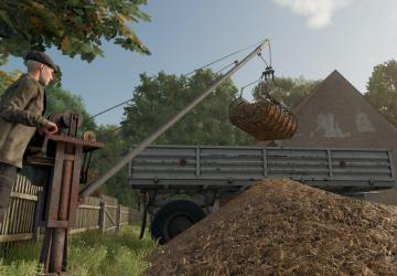 Мод Manure Crane версия 1.0.0.0 для Farming Simulator 2025