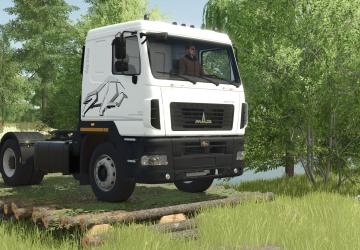 Мод МАЗ-5440/6430 версия 1.1.0.0 для Farming Simulator 2025 (v1.15.x)
