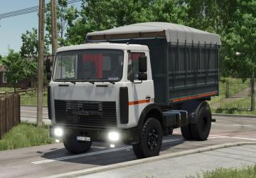Мод Maz-5551A2 версия 1.0.0.2 для Farming Simulator 2025