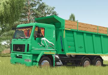 Мод МАЗ-6501 20м2 версия 1.2.0.0 для Farming Simulator 2025 (v1.15.x)
