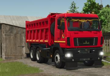 Мод МАЗ-6501 Сельхозник версия 1.0.1.0 для Farming Simulator 2025 (v1.17.x)