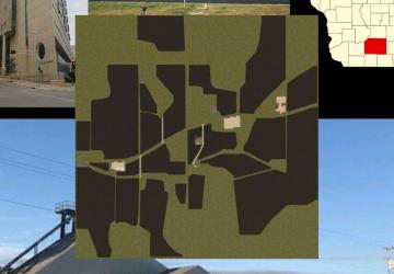 Карта «Mazomanie/Marxville, WI Map» версия 1.0.0.0 для Farming Simulator 2025