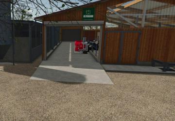 Мод Medium Cowshed With Feeding Robot версия 1.0.0.0 для Farming Simulator 2025