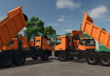 Мод Mercedes Arocs версия 1.4 для Farming Simulator 2025