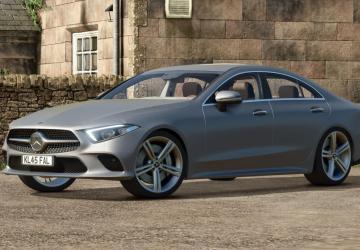 Мод Mercedes-Benz CLS 2018 версия 1.0.0.0 для Farming Simulator 2025