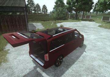 Мод Mercedes-Benz EQV 2020 версия 1.0.0.1 для Farming Simulator 2025 (v1.16)