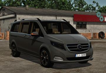 Мод Mercedes Benz Viano версия BETA для Farming Simulator 2025