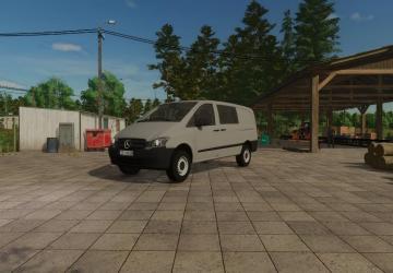 Мод Mercedes Benz Vito версия 1.0.0.0 для Farming Simulator 2025