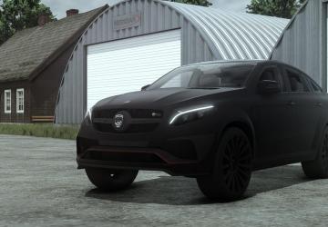 Мод Mercedes GLE Coupé 2018 версия 1.0.0.2 для Farming Simulator 2025