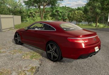 Мод Mercedes S500 Coupe версия 1.0.0.0 для Farming Simulator 2025