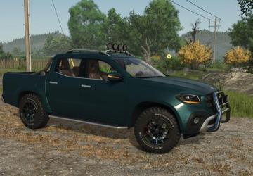 Мод Mercedes X-class версия 1.0.0.0 для Farming Simulator 2025