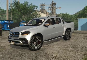 Мод Mercedes X-class версия 1.0.0.0 для Farming Simulator 2025