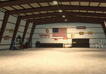 Мод Metal Frame Shed версия 1.0.0.0 для Farming Simulator 2025