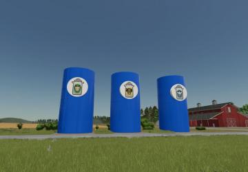 Мод Milk Silo версия 1.0.0.0 для Farming Simulator 2025