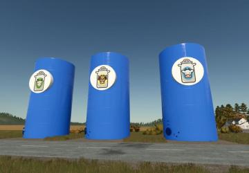 Мод Milk Silo версия 1.0.0.0 для Farming Simulator 2025