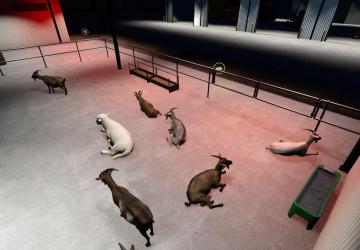 Мод Modern Metal Sheep Barn версия 1.0.0.0 для Farming Simulator 2025