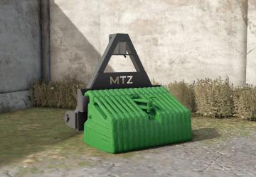 Мод MTZ Weight версия 1.0.0.0 для Farming Simulator 2025