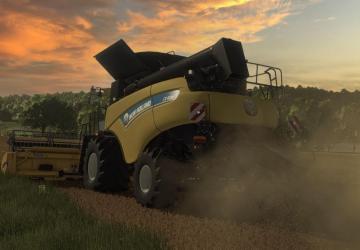 Мод New Holland CR9000 версия 1.0.0.0 для Farming Simulator 2025