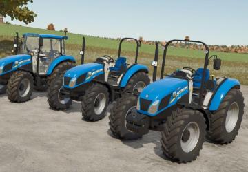 Мод New Holland T4 Series версия 1.0.0.0 для Farming Simulator 2025
