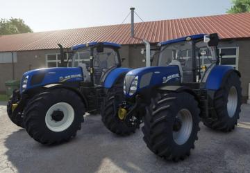 Мод New Holland T7 версия 1.0.0.0 для Farming Simulator 2025
