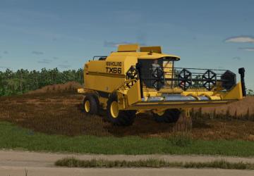 Мод New Holland TX66 версия 1.0.0.2 для Farming Simulator 2025