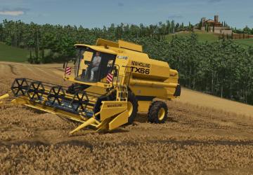 Мод New Holland TX66 версия 1.0.0.2 для Farming Simulator 2025