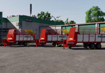 Мод Pöttinger Ladeprofi Pack версия 1.0.0.1 для Farming Simulator 2025