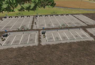 Мод Parking Spaces версия 1.0.0.0 для Farming Simulator 2025