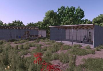 Мод Poland Metal Sheds версия 1.0.0.0 для Farming Simulator 2025
