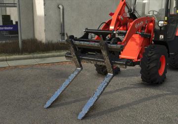 Мод Quicke Palletforks версия 1.0.0.0 для Farming Simulator 2025