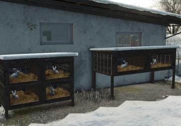 Мод Rabbit Cages версия 1.0.0.0 для Farming Simulator 2025