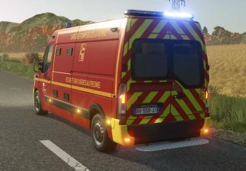 Мод Renault Master (Firefighters) версия 1.0.0.0 для Farming Simulator 2025
