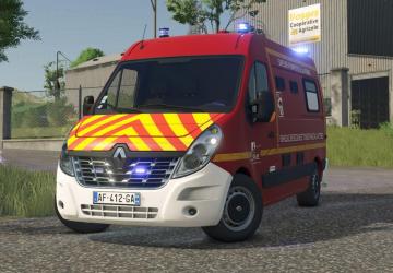 Мод Renault Master III VSAV версия 1.0.0.0 для Farming Simulator 2025