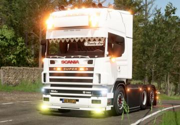Мод Scania 164G V8 версия 1.0.0.0 для Farming Simulator 2025