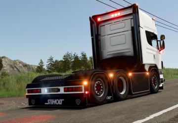 Мод Scania 164G V8 версия 1.0.0.0 для Farming Simulator 2025
