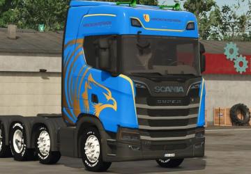 Мод Scania R420 версия 1.2.0.0 для Farming Simulator 2025