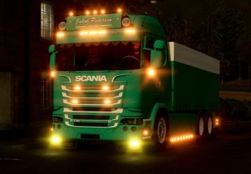 Мод Scania R730 Jakob версия 1.0.0.1 для Farming Simulator 2025