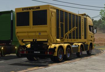 Мод Scania TGX Cat версия 1.0.0.0 для Farming Simulator 2025