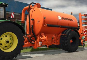 Мод Schouten VT130 + SP6834 версия 1.0.0.0 для Farming Simulator 2025